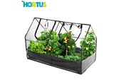 Trädgårdsredskap - HORTUS Växthus med botten 130 x 85 x 65 cm - 211-181