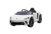 Elbil - Nordic Play Elbil McLaren GT 12V4,5AH, EVA-hjul, BT, vit Speed - 805-890