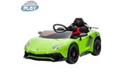 Elbil - Nordic Play Elbil Lamborghini Aventador, 12V, limegrön Speed - 805-794