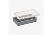 Glassmaskin - Cilio Glassmaskin Isbitsform 15/st. BLOCK grå/vit - C150841