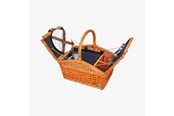 Kökstillbehör - Cilio Picknickkorg SALERNO rödbrun - C156812