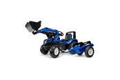 Ride Ons & Walkers - Falk Frontlastare med vagn New Holland - 808-142