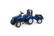 Ride Ons & Walkers - Falk Traktor med vagn New Holland - 808-141