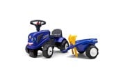 Ride Ons & Walkers - Falk Traktor med trailer, kratta och skyffel Baby New Holland - 808-023