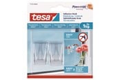 Hängare & krokar - tesa Powerstrips Hook 1kg Transparent - 77735-00005-00
