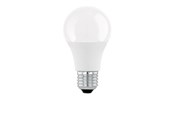 Glödlampor - EGLO LED-glödlampa A60 Standard 9W/830 806 lumen matt 3-step dimmable E27 - 110175
