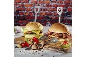 Köksredskap - GEFU Hamburgerspett 2 st, TORRO, Bull + yxa - 4006664154352