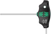 Handverktyg - Wera 454 HF T-handle hexagon screwdriver Hex-Plus 3 x 100 mm - 5023334001