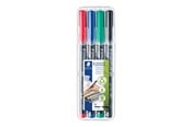 Skriv- och ritverktyg - Staedtler Universal pen Lumocolor perm M 4pcs - 317 WP4