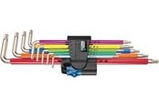 Verktyg - Wera 3967/9 TX SXL Multicolour HF Stainless 1 L-key set w/ holding function stainless 9 pieces - 05022689001