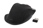 Mus - Deltaco MS-710 - Mouse optical 3 buttons wireless USB Black - Mouse - Optic - 3 knappar - Svart - MS-710