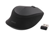 Mus - Deltaco MS-460 - Mouse optical 3 buttons wireless USB Black - Mouse - Optic - 3 knappar - Svart - MS-460