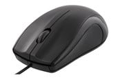 Mus - Deltaco Wired Optical Mouse 3 buttons with scroll - Mouse - Optic - 3 knappar - Svart - MS-711