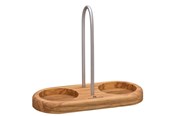 Kökstillbehör - Zassenhaus Bordholder salt/peber m/håndtag oliven - Z036060