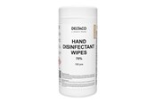 Systemtillbehör - Deltaco Hand disinfectant wet wipes 100 pc - CK1036