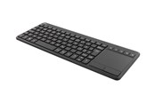 Tangentbord - Deltaco Wireless mini Keyboard with Touchpad Nordic Black - Tangentbord - Nordisk - Svart - TB-504