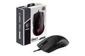Mus - MSI CLUTCH GM41 LIGHTWEIGHT V2 - mouse - USB - Mouse - Optic - 6 knappar - Svart - S12-0400D20-C54