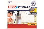 Tejp & lim - tesa Protect Anti-noise / Anti-slip pads Ø 8mm Transparent - 57898-00000-01
