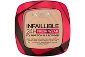 Smink - L'Oréal Paris Infaillible 24h Fresh Wear Powder Foundation - 130 True Beige 9g - AA187100