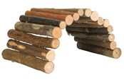 Gnagare - Trixie Flexible Bark Wood Bridge Small Animals 28x17cm - TX62152