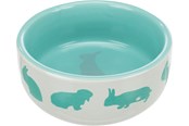 Gnagare - Trixie Keramikskål för smådjur Blandade färger Kaniner 250ml 11cm - TX60733