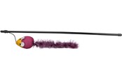 Katter - Trixie Kattleksak Vippstång med Fågel och Bjällra Blandade Färger 50cm - TX45289