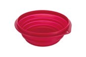 Hundar - Trixie Travel bowl silicone 1 l/ø 18 cm - Assorted - TX25012
