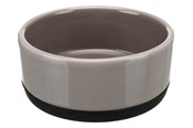 Hundar - Trixie Ceramic Bowl Non-Slip Rubber Ring 400ml 12cm - TX24360