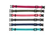 Hundar - Trixie Junior Set of puppy collars M–L: 22–35 cm/10 mm 6 pcs. fuchsia graphite indigo forest coral ocean - TX15556