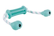 Hundar - Trixie Denta Fun Stick with Rope - Mint Flavour 9x37cm - TX33771