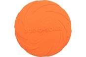 Hundar - Trixie Dog Disc Frisbee Natural Rubber Orange 22cm - TX33502