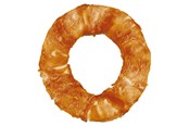 Hundar - Trixie Denta Fun Chicken Chewing Ring 20cm 225g - TX31331