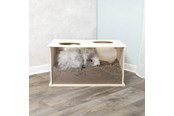 Gnagare - Trixie Grävlåda för Kaniner med Observationsfönster 58x30x38cm - TX63003