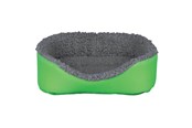 Gnagare - Trixie Cuddly bed dwarf rabbits 35 × 28 cm turquoise/grey - TX62703