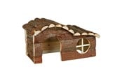 Gnagare - Trixie House Hanna Natural Wooden Shelter Small Animals 31x19x19cm - TX62052