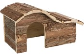 Gnagare - Trixie House Hanna Natural Wooden Shelter Small Animals 26x16x15cm - TX62051