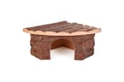 Gnagare - Trixie Jesper corner house large hamsters bark wood 32 × 13 × 21/21 cm - TX62042