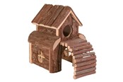 Gnagare - Trixie Finn house mice bark wood 13 × 20 × 20 cm - TX6203