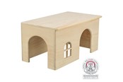 Gnagare - Trixie Naturträdhus utan Spikar för Smådjur Marsvin Dvärgkaniner 40x20x23cm - TX61263