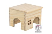 Gnagare - Trixie Naturträdhus utan Spikar för Smådjur Möss Hamstrar 15x12x15cm - TX61261