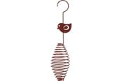 Fågelburar, hus och tillbehör - Trixie Spiral/bird fat ball feeder 2 fat balls metal ø 7 × 35 cm - Assorted - TX55617