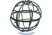 Fågelmat, snacks och vitaminer - Trixie Fat ball feeder for window pane metal ø 7 cm dark green - TX55611