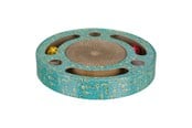 Katter - Trixie Scratching drum with balls cardboard catnip ø 33 × 5.5 cm assorted colours - TX48004