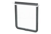 Fågelburar, hus och tillbehör - Trixie Replacement flap for cat flap #4420/4421/4422/4423 14.5 × 15.5 cm white - TX44261