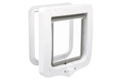 Katter - Trixie 2-Way Flap Door Cat and Small Dog White 20x22cm - TX44201