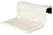 Katter - Trixie Radiator bed longhair plush/suede-look 45 × 26 × 31 cm cream/brown - TX43141