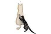 Katter - Trixie Scratching board cat sisal rug/plush catnip 35 × 69 cm beige - TX43112