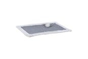 Katter - Trixie Scratching mat sisal rug/plush 55 × 35 cm grey/light grey - TX43110