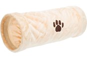 Katter - Trixie Playing tunnel plush ø 22 × 60 cm beige - TX42981