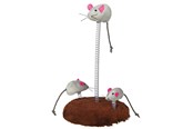 Katter - Trixie Mice on springs plush catnip ø 15 × 22 cm - TX4070